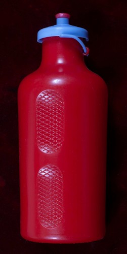 Bottiglia acqua rossa atox reg - rossa,